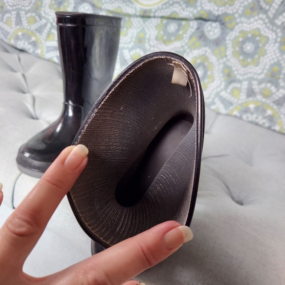 Black Rain Boots - Picture 3 of 6